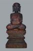 พระบูชาสังกัจจายน์ไม้แกะ  ยุคชาน  พม่า 